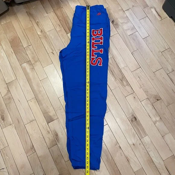 Vintage Buffalo Bills Wind Pants Apex One - Picture 8 of 13